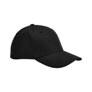 Beechfield EarthAware Stretch Natural Baseball Cap / Black